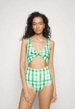 Monki Swimsuit - Green Medium