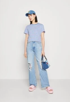 Monki 2 Pack - Print T-Shirt - Green/White