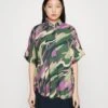 Monki Button-Down Blouse - Green -Monki Store fd54a9ae54e64b1688f12cd14f01138c
