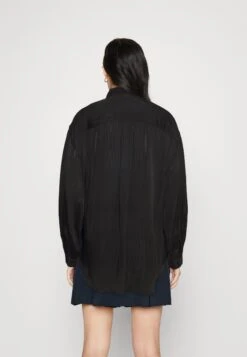Monki Button-Down Blouse - Black -Monki Store ffe270354b064e798aeaf2686843f468